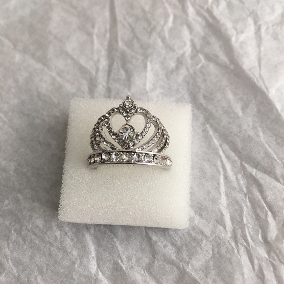 CROWN 👑 SILVER RING - Picture 5 of 8